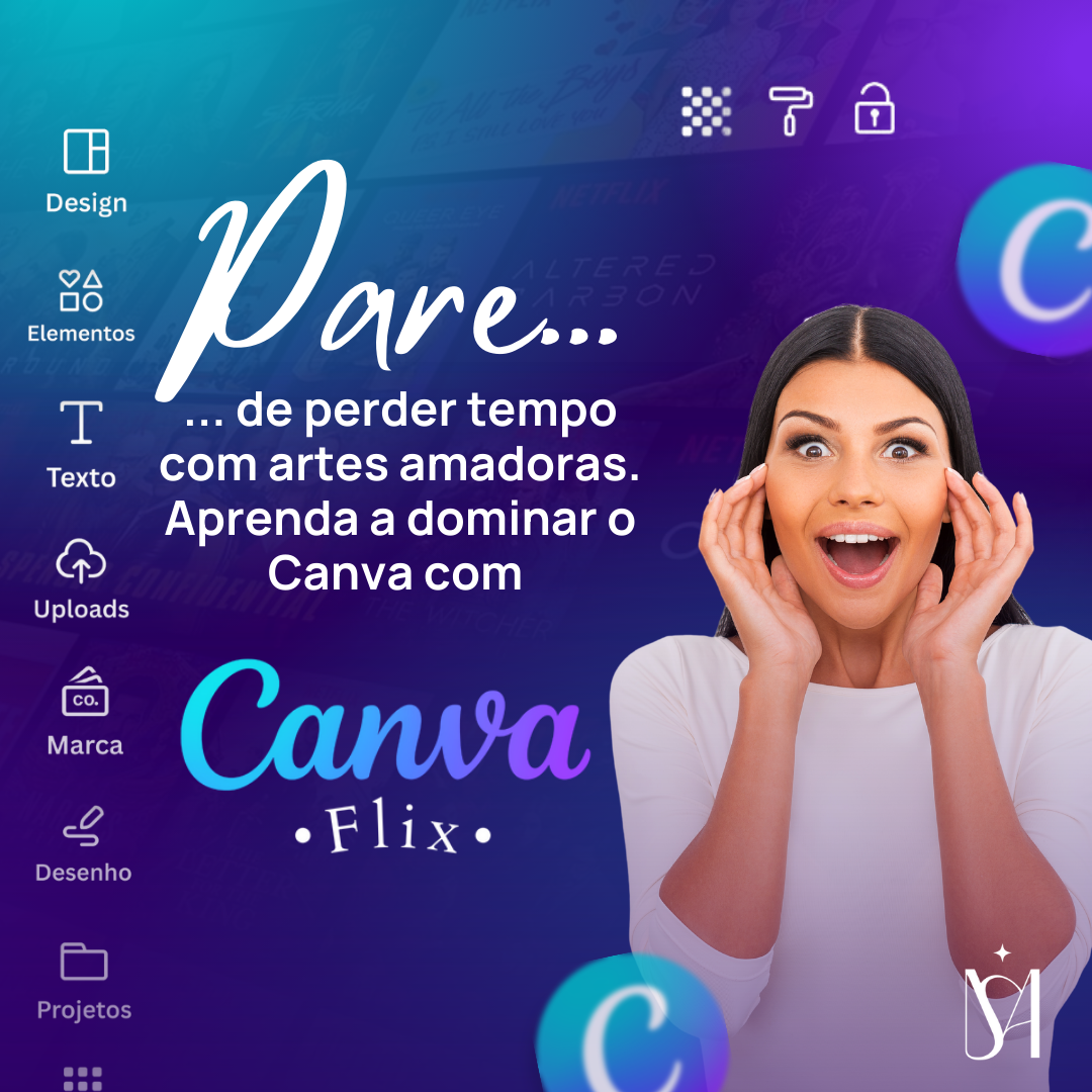 Curso de Canva para negócios, por Renata Massa